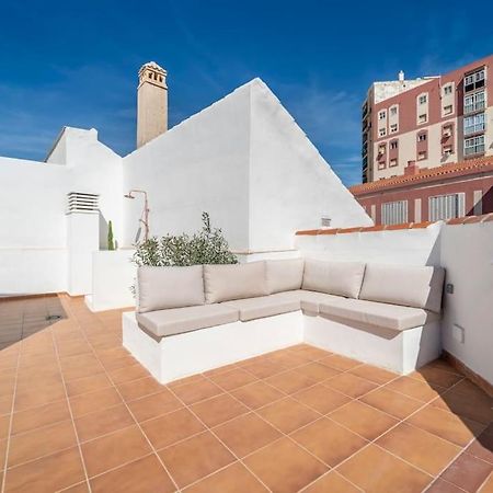 Casa La Terraza With Big Rooftop Terrace Málaga Exterior foto
