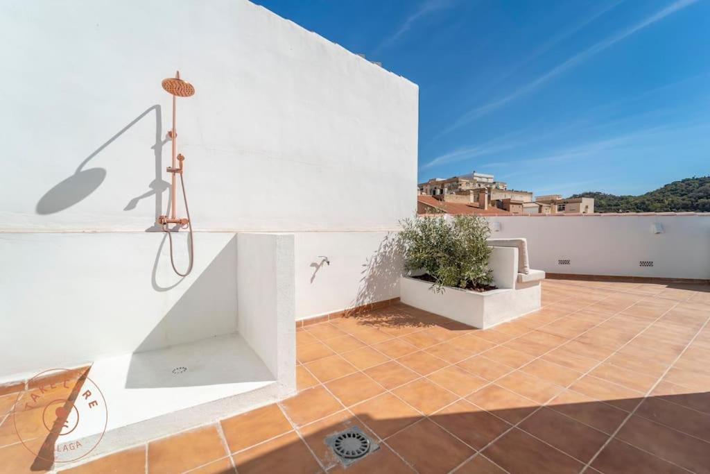 Casa La Terraza With Big Rooftop Terrace Málaga Exterior foto